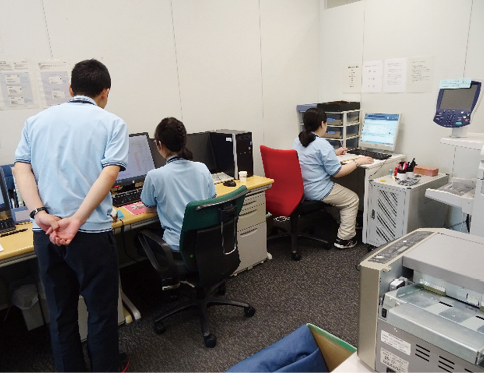 Business card production